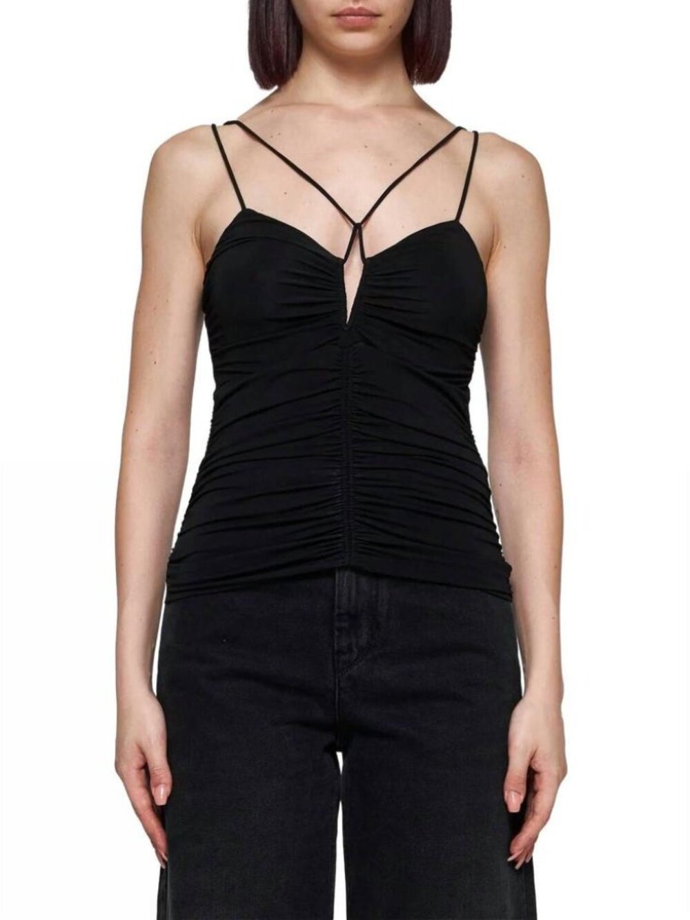 Isabel Marant Leila Top - Black - NWOT
